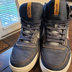 NWOT Levi's 501 High Tops (Blue Denim)